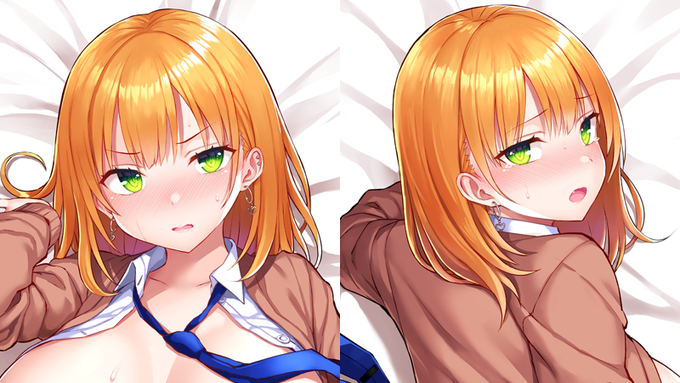 むちむちJKの抱き枕カバーを描かせていただきました受注生産らしいのでご興味のある方は是非■商品ページ■予約受付期間本日～4月11日まで■発売日(発送予定日)5月22日頃 