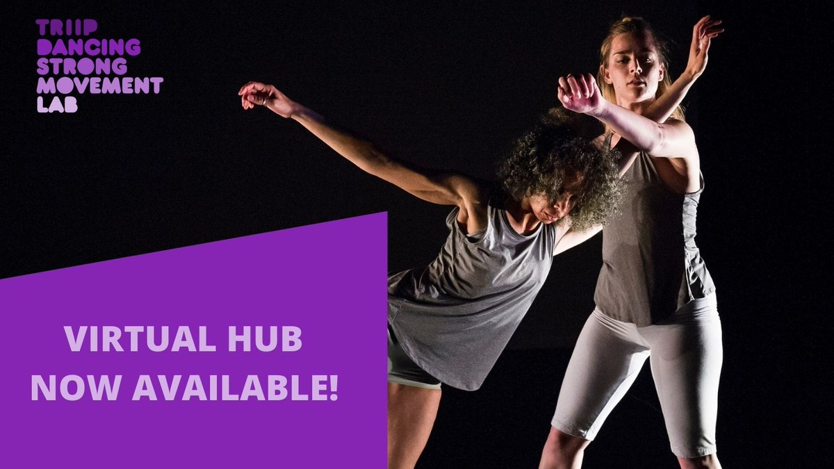 Triip Virtual Hub is now OUT 📣 Discover our new online space where interdisciplinary practitioners can share on-going research, be part of open conversations, explore resources and join classes and workshops.  Visit our Virtual Hub here: triipdancingstrong.com