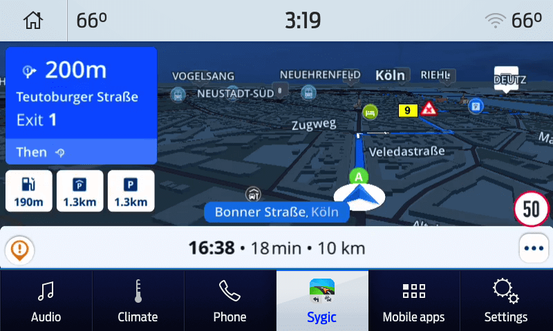🗺️Trusted by more than 200 million drivers, Sygic GPS Navigation is the world’s most downloaded navigation app. Featuring offline 3D maps that are stored on your phone for GPS navigation without an internet connection are now optimized further to work with Ford SYNC. Yay! 🚘