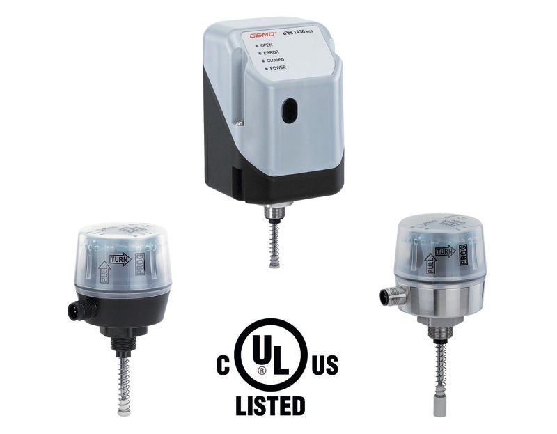 GemuUsa's tweet photo. We have had not 1, not 2, but 3 of our #intelligentautomation components certified with #ULapproval 🏆
The GEMÜ 1235, the GEMÜ 1236 electrical position indicators & the GEMÜ 1436 eco cPos positioner.
https://t.co/G4RmaP0pFX
#ULcertification #pharmaceuticals #biotech #industry40 https://t.co/x7gltuRn7F