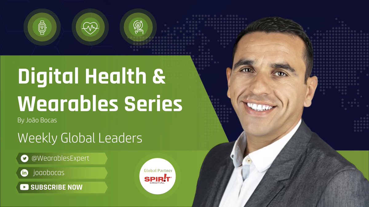 João Bocas,🗣The Wearables Expert ™⌚️ (@wearablesexpert) on Twitter photo <a href="/medikalife/">Medika Life</a> Thank you 😊 so much.
All guests so far <a href="/JohnNosta/">John Nosta</a> <a href="/egerrit/">Erik Gerritsen</a> <a href="/nickisnpdx/">Nick Adkins</a> <a href="/gmathews71/">dhnomad</a> <a href="/ukpenguin/">rachel dunscombe</a> @babylonhealth <a href="/SpiritDigitalUK/">Follow us at @SpiritDigHealth</a> @_FaceSA <a href="/lucienengelen/">Lucien Engelen</a>
Coming ⬆️ 🔜 <a href="/drjohnwhyte/">Dr. John Whyte</a> <a href="/ShafiAhmed5/">Prof Shafi Ahmed PhD FRCS</a> <a href="/Berci/">Berci Meskó, MD, PhD</a> <a href="/TalWenderow/">Tal Wenderow</a> <a href="/VocalisHealth/">Vocalis Health</a> <a href="/daniel_kraft/">Daniel Kraft, MD</a>
SUBSCRIBE 👉bit.ly/3tdWiVG <a href="/medikalife/">Medika Life</a> Thank you 😊 so much.
All guests so far <a href="/JohnNosta/">John Nosta</a> <a href="/egerrit/">Erik Gerritsen</a> <a href="/nickisnpdx/">Nick Adkins</a> <a href="/gmathews71/">dhnomad</a> <a href="/ukpenguin/">rachel dunscombe</a> @babylonhealth <a href="/SpiritDigitalUK/">Follow us at @SpiritDigHealth</a> @_FaceSA <a href="/lucienengelen/">Lucien Engelen</a>
Coming ⬆️ 🔜 <a href="/drjohnwhyte/">Dr. John Whyte</a> <a href="/ShafiAhmed5/">Prof Shafi Ahmed PhD FRCS</a> <a href="/Berci/">Berci Meskó, MD, PhD</a> <a href="/TalWenderow/">Tal Wenderow</a> <a href="/VocalisHealth/">Vocalis Health</a> <a href="/daniel_kraft/">Daniel Kraft, MD</a>
SUBSCRIBE 👉bit.ly/3tdWiVG