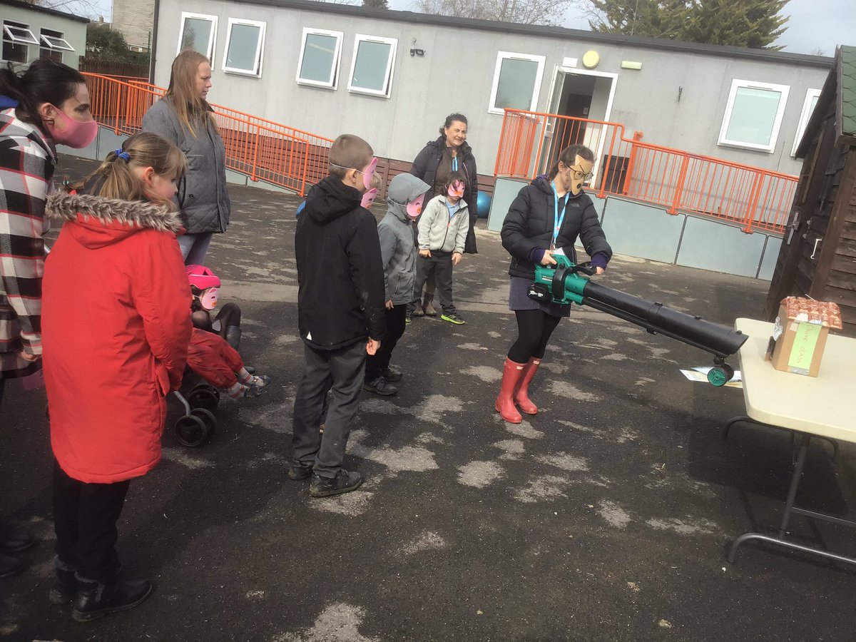 SelworthySchool's tweet image. Chive class was very pleased with their Science experiment - the big bad wolf huffed and puffed, but he couldn’t blow our house down. #BritishScienceWeek2021