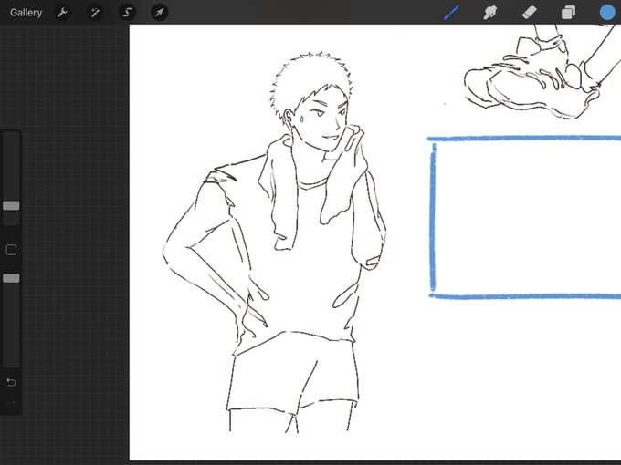 ooo u wanna wipe iwa's sweat so baaad 