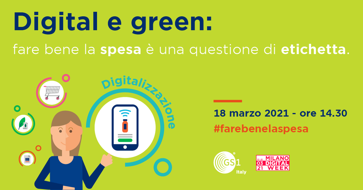 Grazie al #DigitalLink di #GS1 i brand possono fornire tramite #QRCode un accesso "sicuro" a ingredienti, dati nutrizionali e altre informazioni. Ne parliamo durante la <a href="/MI_DigitalWeek/">Milano Digital Week</a> con <a href="/MarcoBianchiOff/">Marco Bianchi</a>, <a href="/PeregoAle/">Alessandro Perego</a>, <a href="/cupmar/">Marco Cuppini</a> e @AndreaFarinet.👉🏻 bit.ly/3v4oQT5