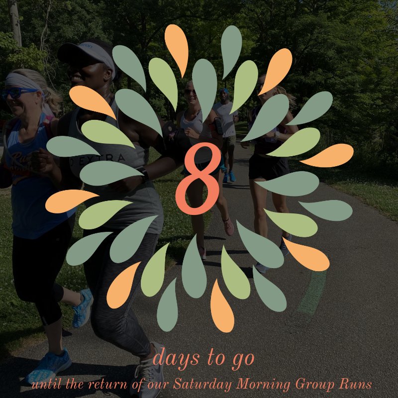 RWTWRunClub's tweet photo. 8 days..8 Days...8 DAYS!!!! Only 8 days to go until until the return of our Saturday Morning Group Runs!

Tell a friend, or two, or three...OR 8!

#RunWithTheWinners https://t.co/np3qX4mCob