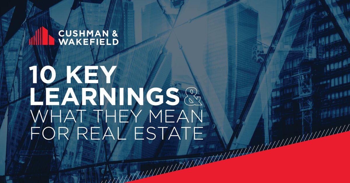 What have the complexities, shifts, challenges and surprises of 2020 taught us? See the 10 key learnings we expect to have a far-reaching impact on #CRE for years to come >> cushwk.co/30QlmG9
