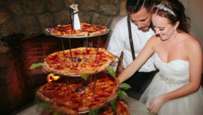 MaximumMusicDJ's tweet photo. Her: What kind of cake do you want for the wedding?
Him: ...

I bet this couple went to a pizza place on their first date.

#FunFriday https://t.co/2lWQaD0pnJ