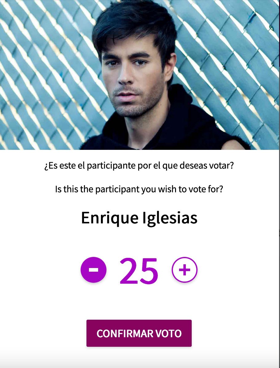 enriqueiglesias's tweet photo. Vota aquí https://t.co/ukHdQlvaNg por #ArtistaFavoritoPop en los #LatinAMAs 2021, puedes votar hasta 25 veces por día en cada categoría en el sitio y también via Twitter. https://t.co/DZRm35wBWA