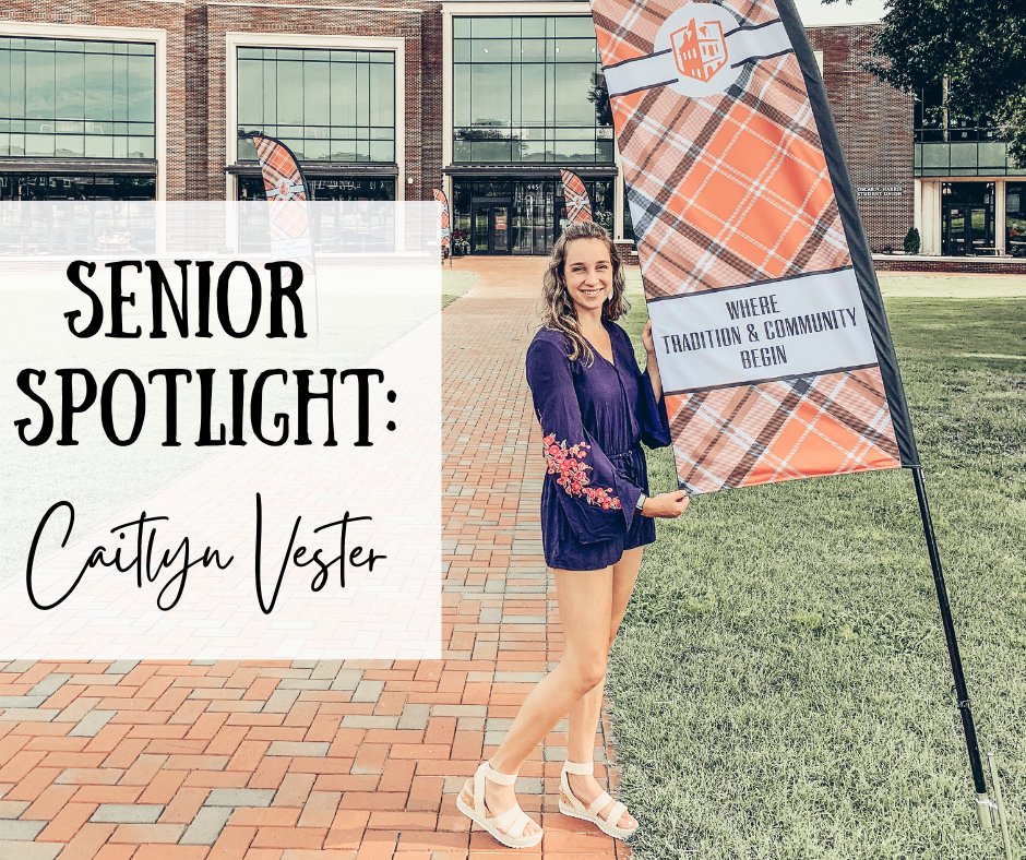 Meet our first senior this year! From Rocky Mount, NC, Caitlyn is majoring in Biology with a concentration in Pre-Veterinary Medicine. Her favorite Honors course was Botanical Medicine, and she loved the people involved in the Honors community! #CampbellHonors