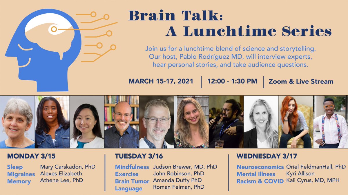 SKWellnessRI's tweet image. It&apos;s #fridayfeature time!  Save the date for National Brain Week March 15-20th!  We 💙 the schedule of events from @BrainWeekRI &apos;s Brain Talk: A Lunchtime Series. Check out the link below for info:
brainweekri.org/index.php/even… 
We will post youth events this weekend.
#brainweekri