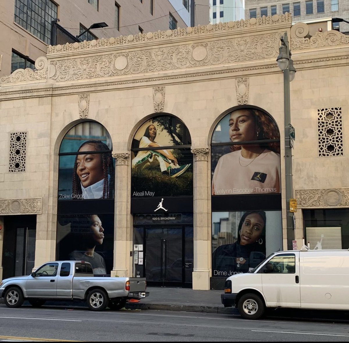 itscloudnai's tweet photo. I can not believe this !!! 

My photo is up at the official Jordan store featuring my photoset with @AlealiMay ! 

I can’t wait for y’all to see the full thing 😭 https://t.co/scKOHuPUqc