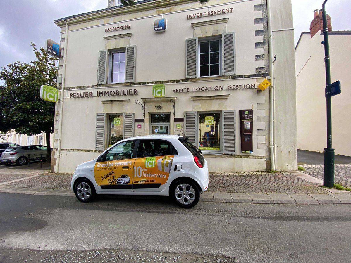 Elle est là ! 🚗
Notre Twingo spéciale jeu concours des 10 ans de Vivre Ici