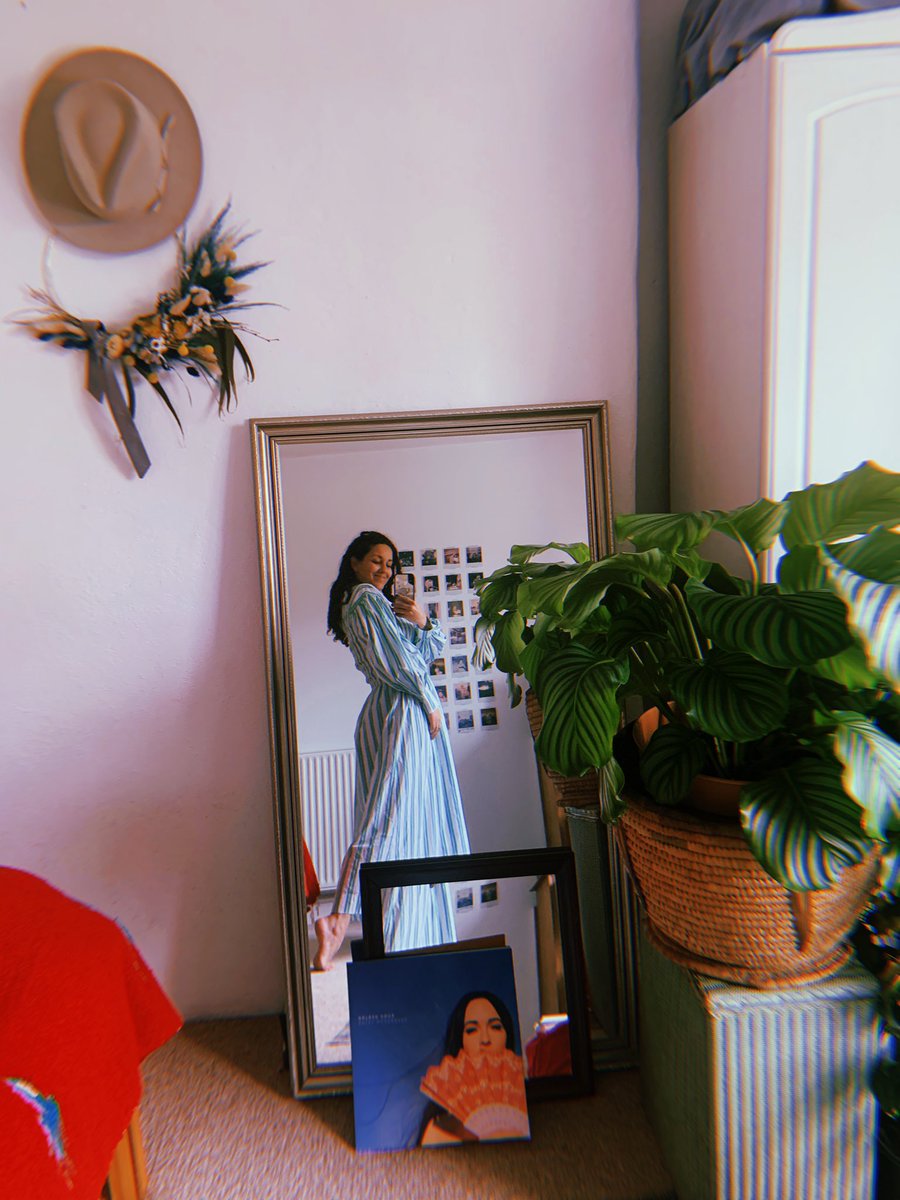 ElizaShaddad's tweet photo. Whiling away the time till the weekend in green🍀🥰 Thanks to @Ganni for sending me some beaut dresses for #internationalwomensmonth. Gonna be trying out another one for our 52nd #fridaynightsin at 7pm on @instagram 🥰 #gannigirl https://t.co/ON12PDRwIn
