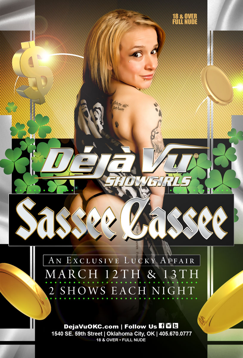 dejavuokc's tweet photo. ***TONIGHT***

@sassee_cassee 

Live March 12th and 13th

https://t.co/N7KvaSbcER

#DejaVuOKC #SasseeCassee #OKCNightlife #FeatureEntertainer https://t.co/bgFBwjzGha