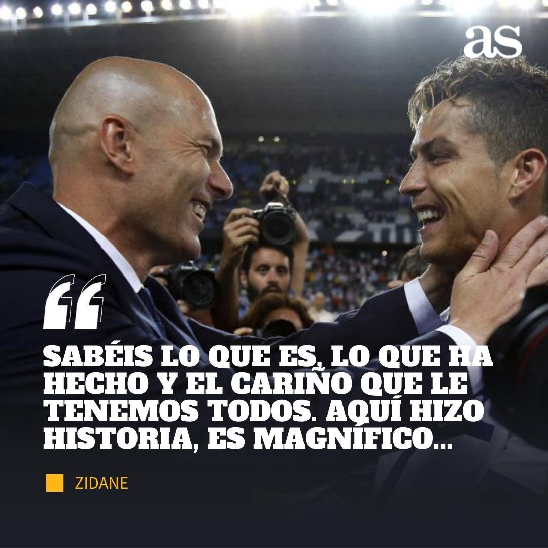 diarioas's tweet photo. 🇫🇷 ⚽ Zidane y un posible regreso de Cristiano https://t.co/LRxv3roakZ