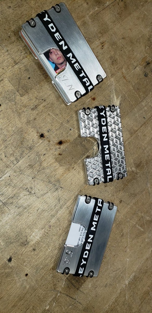 Leyden Ind Tech (@leydenindtech) on Twitter photo Metals has definitely been different this year but once we got in the shop we made the most of the time we had! #leydenpride #haascnc #customwallets Metals has definitely been different this year but once we got in the shop we made the most of the time we had! #leydenpride #haascnc #customwallets