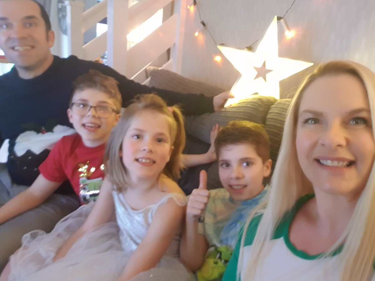 Shout to the O'Sullivan family celebrating Christmas in  March . #kidsvoicequiz