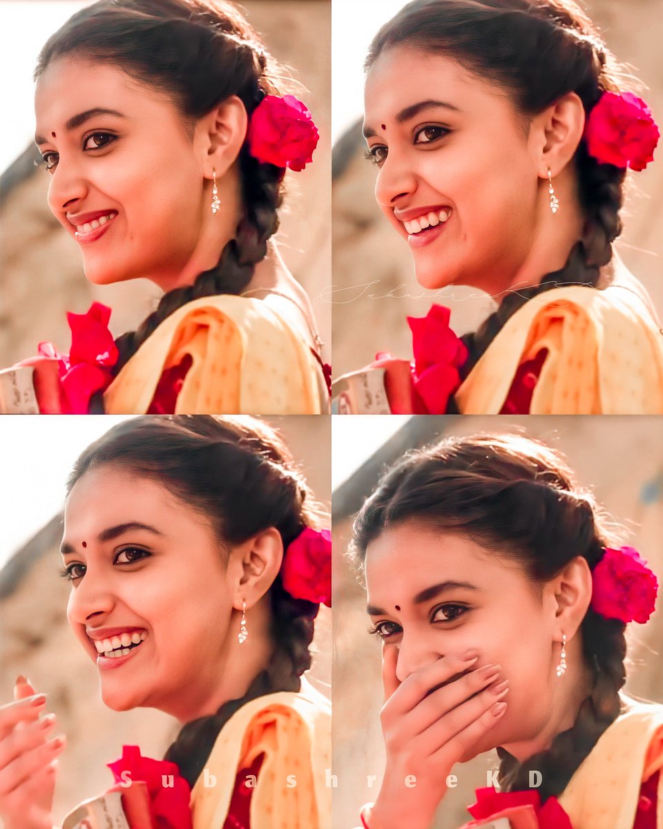 SubashreeKD's tweet photo. Cutie pie ♥️😻 @KeerthyOfficial #KeerthySuresh https://t.co/Bf5SQ5WHxQ