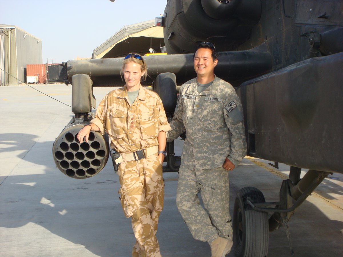 Lots of negative chat about women in the military today. Here is the person I relied on while flying in Southern Afghanistan. 

#WomensHistoryMonth #mysquad