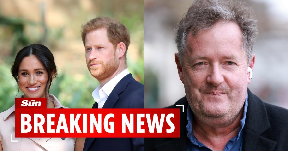 Meghan Markle and Prince Harry 'complain about Piers Morgan to Ofcom'