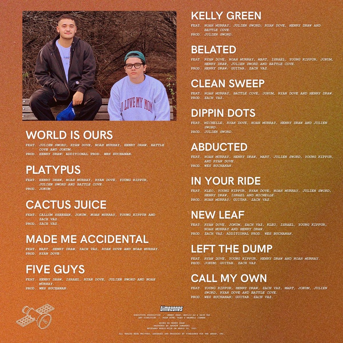 TIMEZONES_'s tweet image. MARCH 26TH