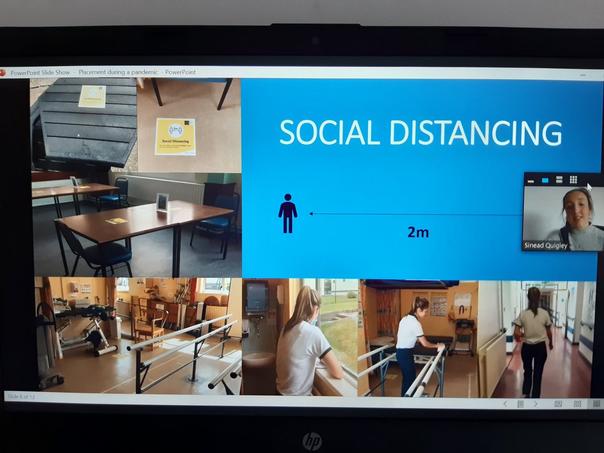 emer_malley's tweet photo. Congratulations to Kate Kenny @kate__kenny and Sinéad Quigley on their presentation at #INHED on creating a video for returning to clinical placement during a pandemic 👏 https://t.co/9PrbY0GnIf