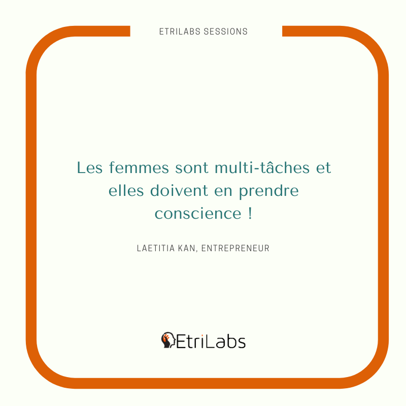 EtriLabsCotonou's tweet photo. "Les femmes sont multi-tâches et elles doivent en prendre conscience !" Laetitia Kan, CEO de LAFTIC. Nous sommes à notre session sur l'entrepreneuriat féminin rejoignez-nous : https://t.co/n7eIcQ3um9
#entrepreneur #IWD2021 #EtriLabsSession #wasexo #team229  @LaetitiaKan https://t.co/EaQhylioT9
