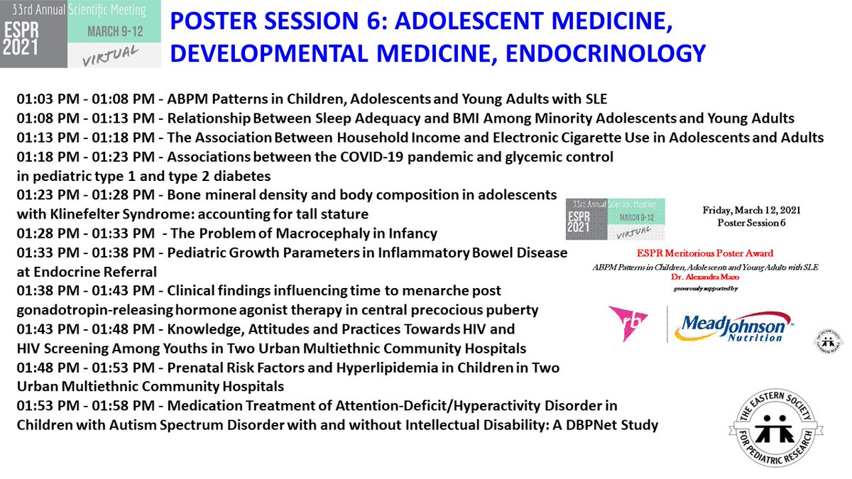 Praveen (@chandrpk) on Twitter photo <a href="/EasternSPR/">ESPR</a> Poster session 6: Congrats to Dr. Mazo & a proud mentor <a href="/BGoilav/">Beatrice Goilav, MD</a>. <a href="/DrMoBro/">Meredith Monaco-Brown</a> <a href="/jayasreenairneo/">Jayasree</a> <a href="/NICUBatman/">Shetal Shah</a> <a href="/extski/">Jason Stoller - now on Mastodon</a> <a href="/AdamSpanierMD/">Adam Spanier</a> @yenelizabethmd <a href="/munmun_rawat/">Munmun Rawat</a> <a href="/MausmaBawa/">Mausma Bawa</a> #ESPR2021 <a href="/EasternSPR/">ESPR</a> Poster session 6: Congrats to Dr. Mazo & a proud mentor <a href="/BGoilav/">Beatrice Goilav, MD</a>. <a href="/DrMoBro/">Meredith Monaco-Brown</a> <a href="/jayasreenairneo/">Jayasree</a> <a href="/NICUBatman/">Shetal Shah</a> <a href="/extski/">Jason Stoller - now on Mastodon</a> <a href="/AdamSpanierMD/">Adam Spanier</a> @yenelizabethmd <a href="/munmun_rawat/">Munmun Rawat</a> <a href="/MausmaBawa/">Mausma Bawa</a> #ESPR2021
