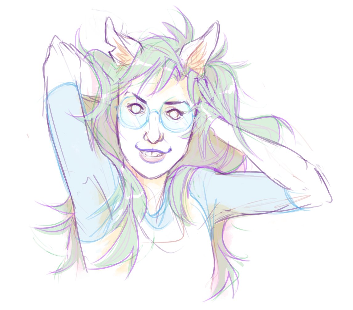 robincusp's tweet image. #homestuck #jadeharley #dogtier