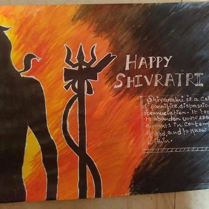 ayudh_india's tweet photo. On the occasion of #Shivratri2021, #AYUDHians sent handmade #Wisdomcards to their friends, relatives and teachers. The AYUDHians said, this was a great #opportunity to share their #creativeskills and #knowledge with others.
#AYUDHIndia https://t.co/IGjlEcfVbM
