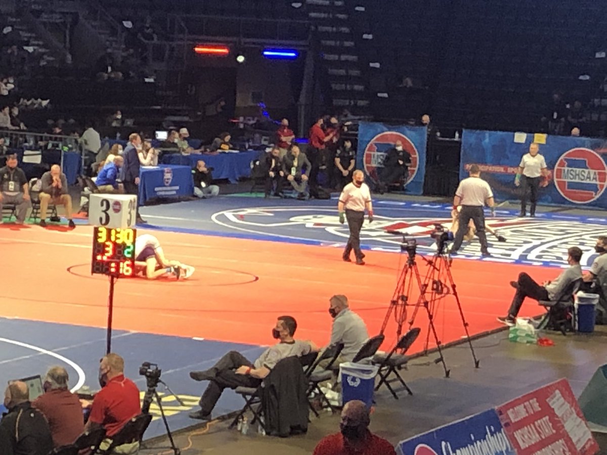 Congrats Canon Roark 

He moves into the semifinals 

State Medalist