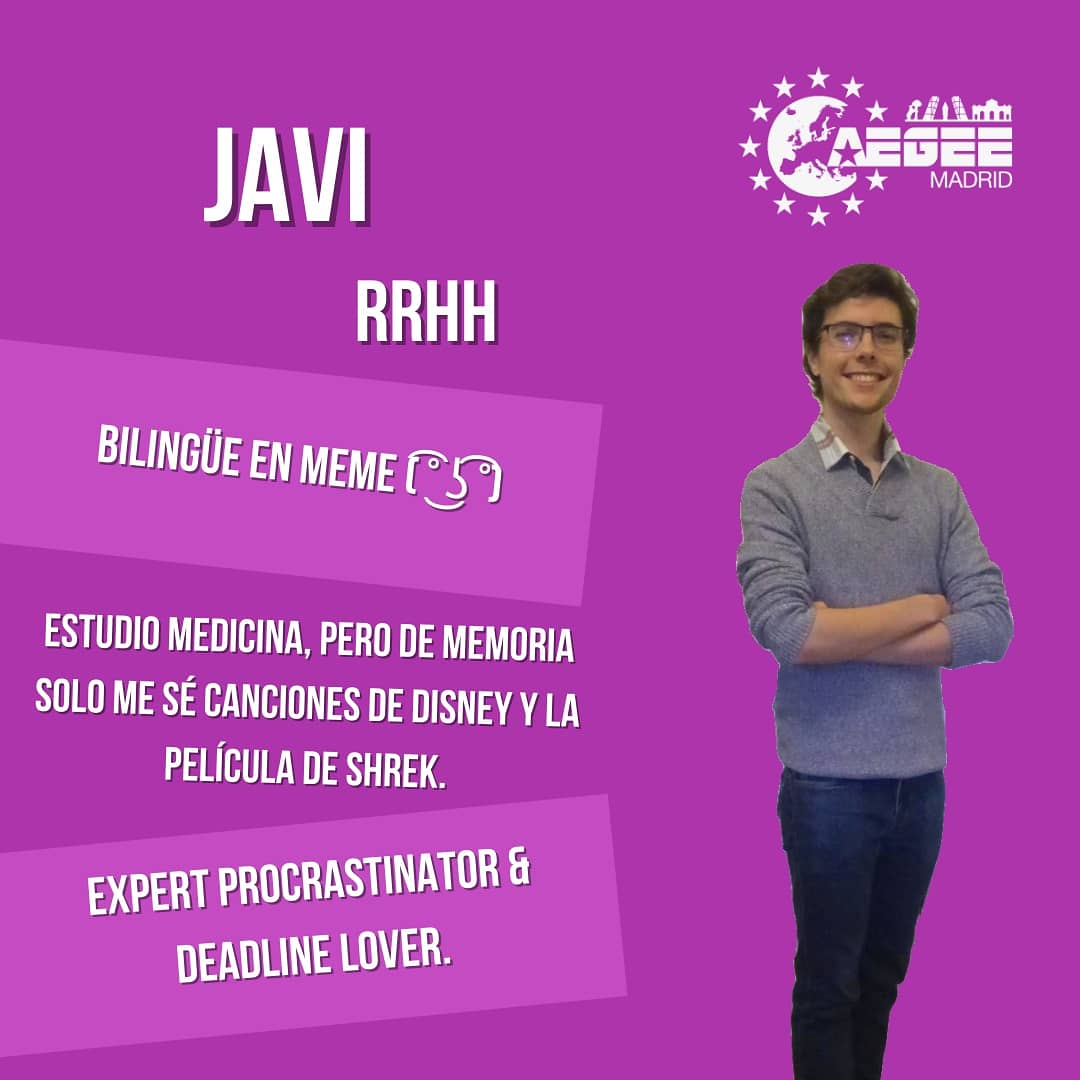 aegeemadrid's tweet photo. Javi es nuestro recursos humanos! Bienvenido! 🙂 https://t.co/uXQQyH4h5A