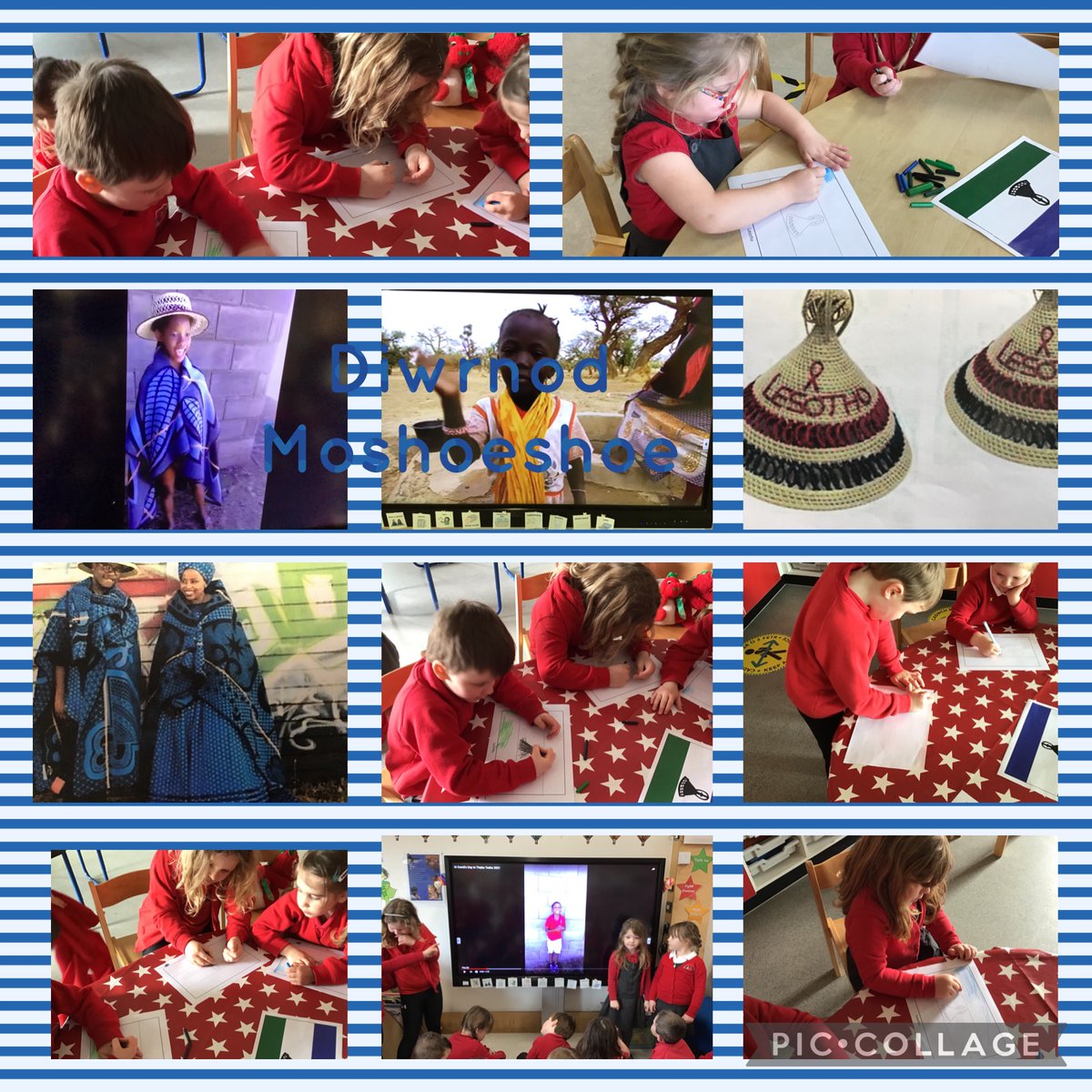 ParcyTywyn's tweet photo. Plant y Meithrin a’r Derbyn yn dysgu am Lesotho
  #moshoeshoeday #wtgw #dolencymru 🏴󠁧󠁢󠁷󠁬󠁳󠁿🇱🇸 https://t.co/iT8chpGWpB