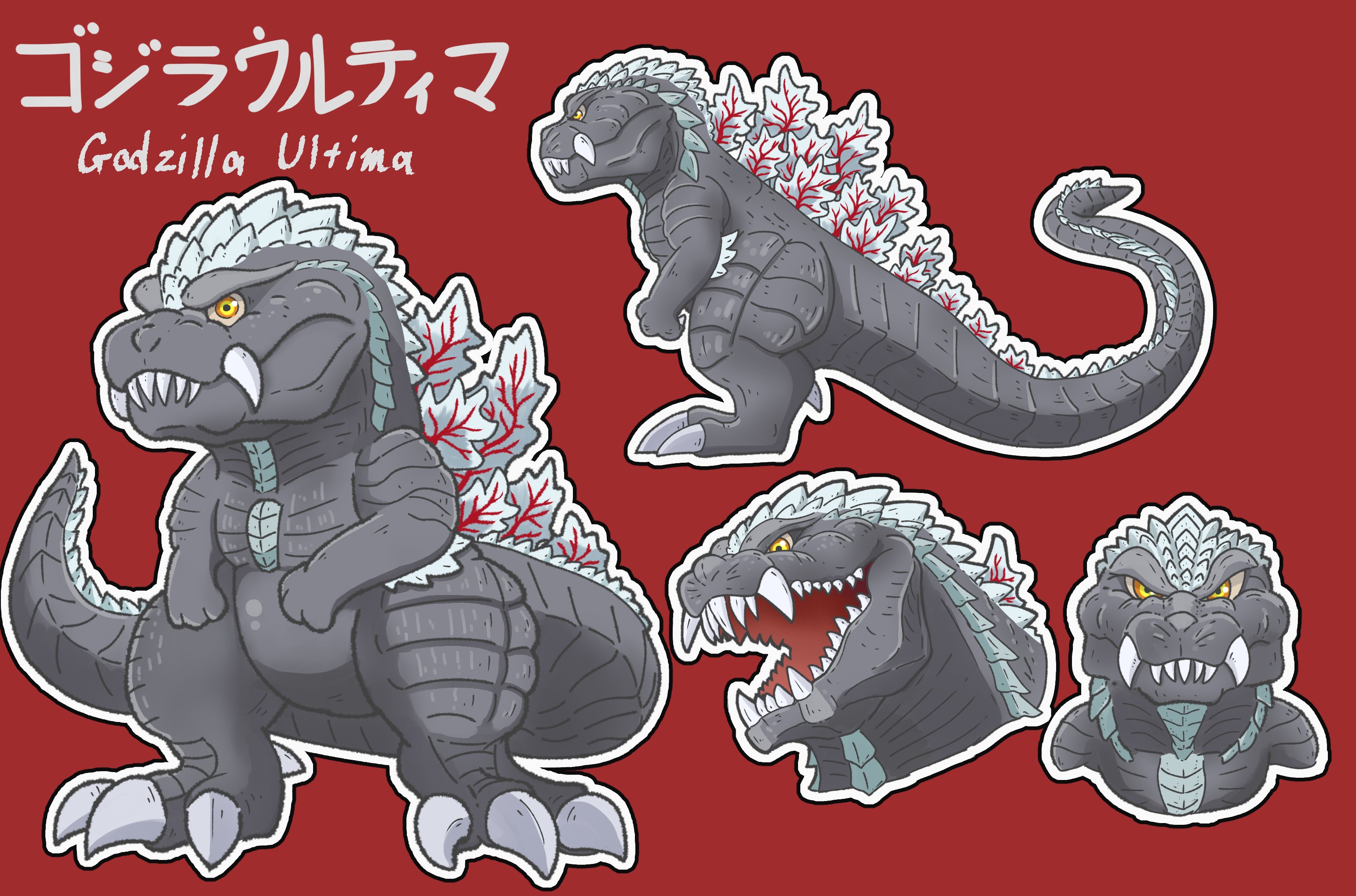 REバース　PP  ゴジラウルティマ Reバース GZ/001B-073 原子ビーム照射 ゴジラウルティマ (RR