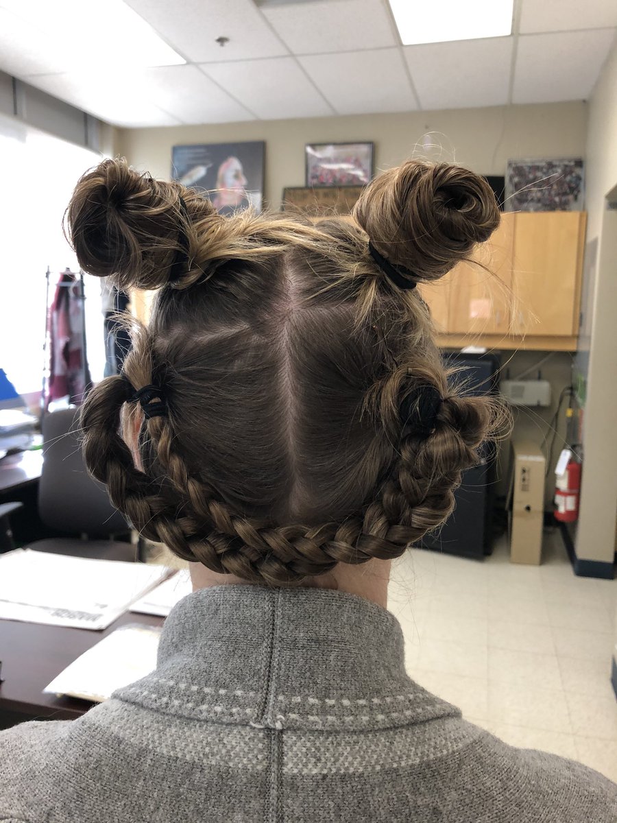 Happy Pony tail spirit day! Look at this 😃 #OwnYourTomorrowPRES