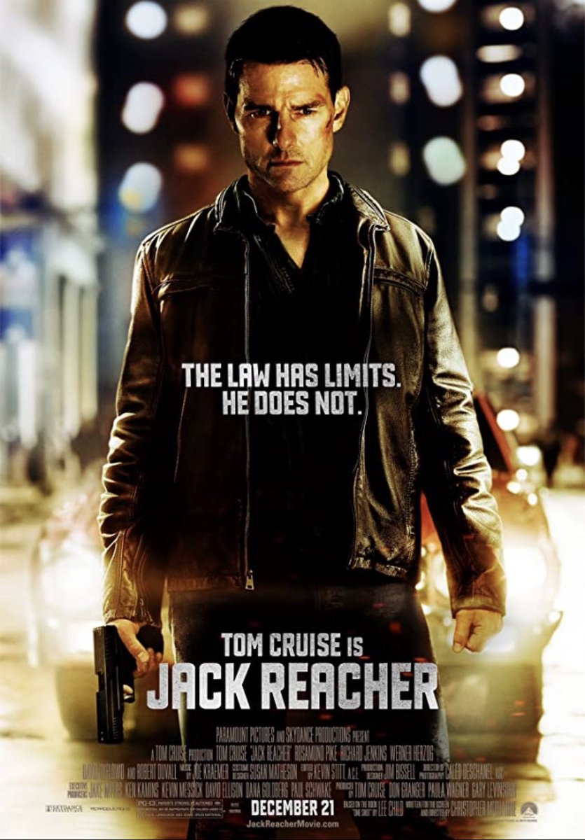 Tkr ジャック リーチャー シリーズの2作目の ジャック リーチャー Never Go Back 16 を観ていないので 1作目の アウトロー 12 を観た 劇場公開以来かな 原題は Jack Reacher 公開当時はなんで アウトロー なんてタイトルにするの