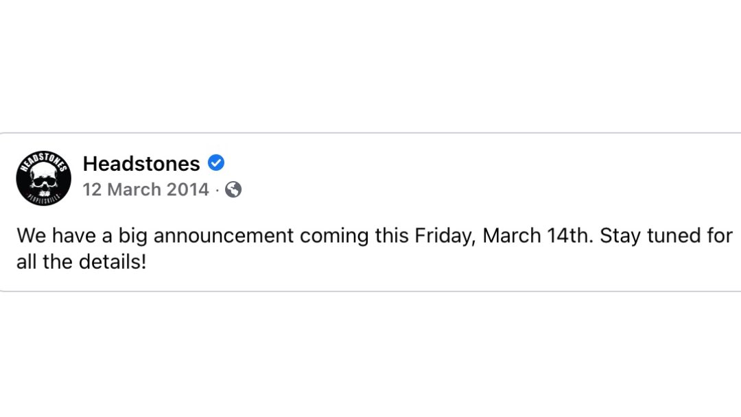 Lngway2neverlnd's tweet photo. Holy fuck I so miss getting these notifications @theheadstones @realhughdillon
#liveshows #livemusic #againsoon #november2021 https://t.co/qdjtknZBD9