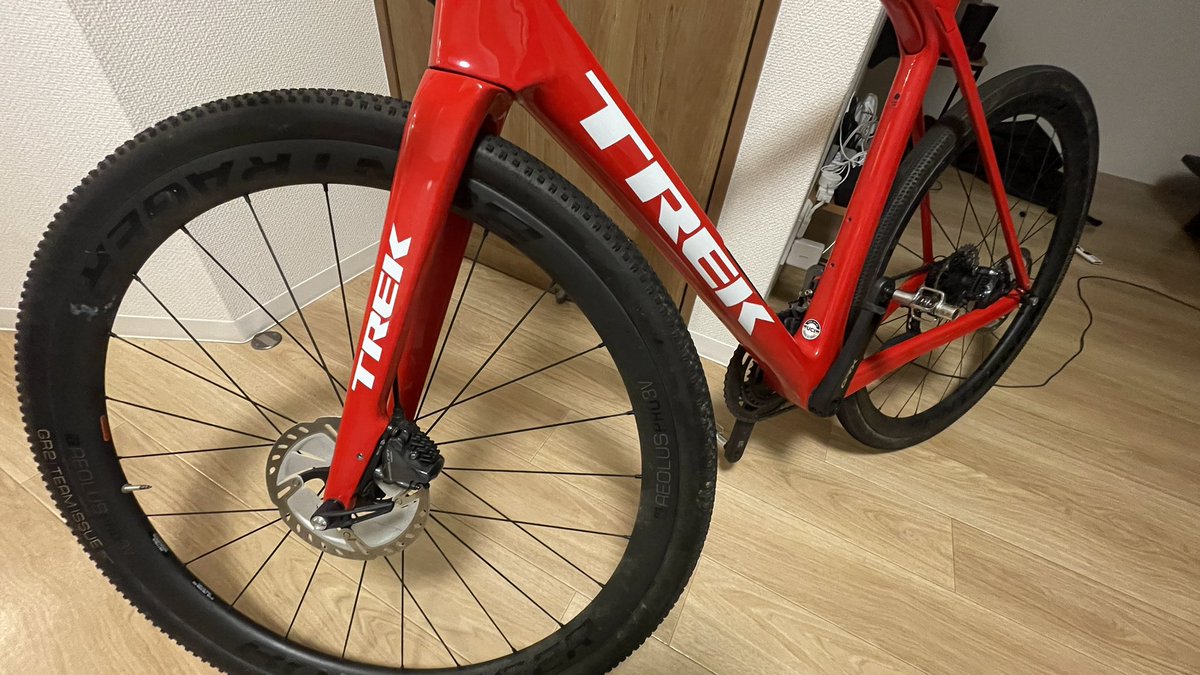 西村敏行 北摂サイクリスト 手元にロード用ホイールがないので 明日はグラベル仕様で