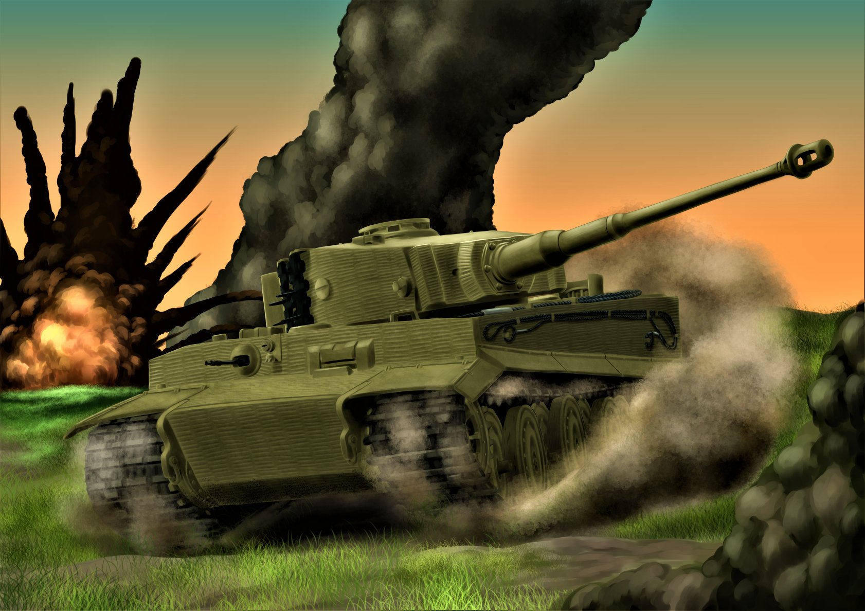 戦車お絵描き Twitter Search Twitter