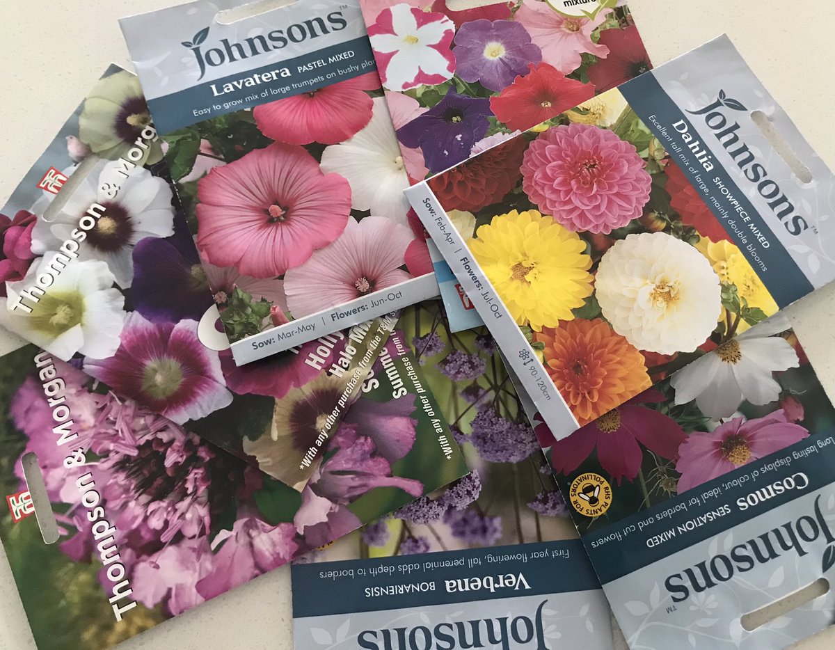 LoaderNikki's tweet image. Packets of positivity and hope!! Roll on the start of Gardeners World next week! @TheMontyDon