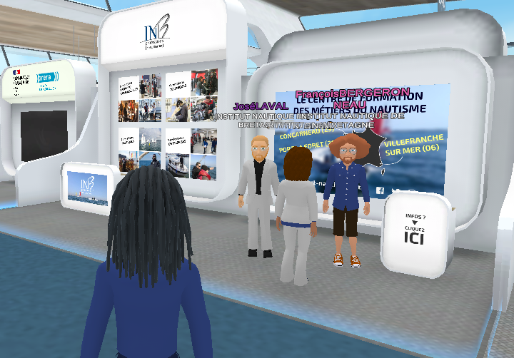 Ouverture du #VirtualNautic, le premier Salon Nautique virtuel ! On vous attend sur le stand de l'INB (Hall2, stand E25). Rendez-vous aujourd'hui et demain 😊