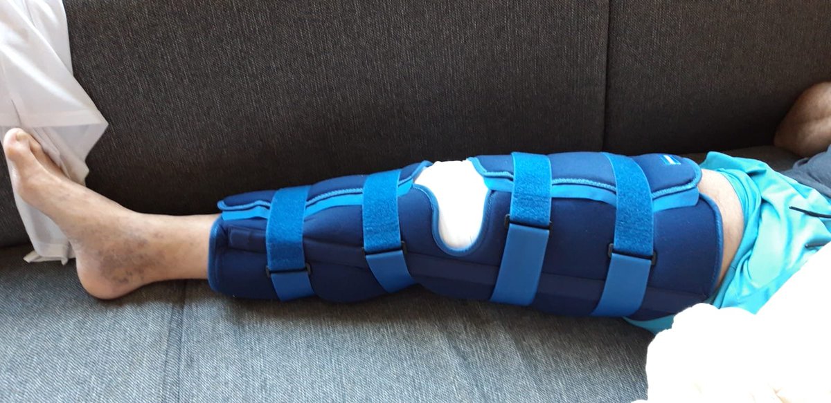 Zo gisteren raar de trap afgestapt, met ambulance naar het ziekenhuis gebracht...  volgende week de MRI maar afwachten. tot die tijd aan de tabletten...   Kon ik na 11 weken weer starten na de lock down krijg ik dit...