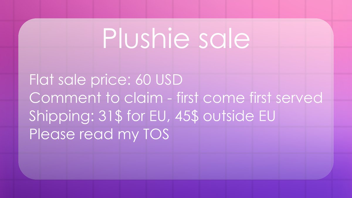 VileHound_'s tweet image. This fuzzy little fella is looking for a home! This baby is about 10 inches tall, perfect size for hugs :3 It is up for grabs for 60$ 
Please read my TOS before claiming: docs.google.com/document/d/1bZ…
I'm so happy with this little possum, I hope you'll like them too! &amp;lt;3