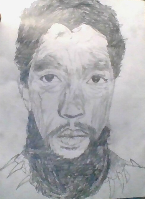 <a href="/budewigbulldogs/">Budewig Intermediate</a> <a href="/AliefProud/">Alief Proud</a> <a href="/aliefFineArts/">Alief ISD Fine Arts</a> 
Portraiture Pencil Exercise. CHECK OUT Talented Artist
5th grader Yahir Martinez recreation of Black Panther Art Demo Example. Just AMAZING!!! So Proud!!!