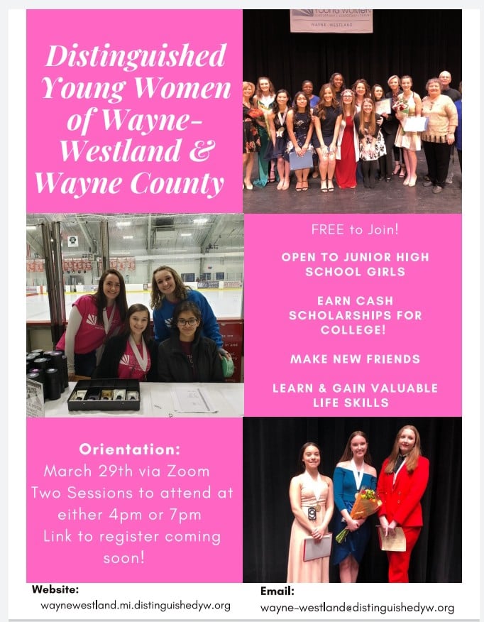WMUpwardBound's tweet photo. Junior ladies! Check out this AMAZING opportunity with Distinguished Young Women!! https://t.co/LDqIJ6d6dj