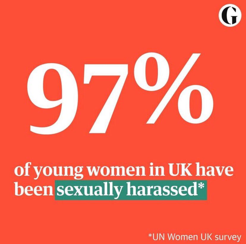 I wish this statistic wasn’t true. But I personally know it is. #IWD #SarahEverard #helpwomenfeelsafe #HeForShe