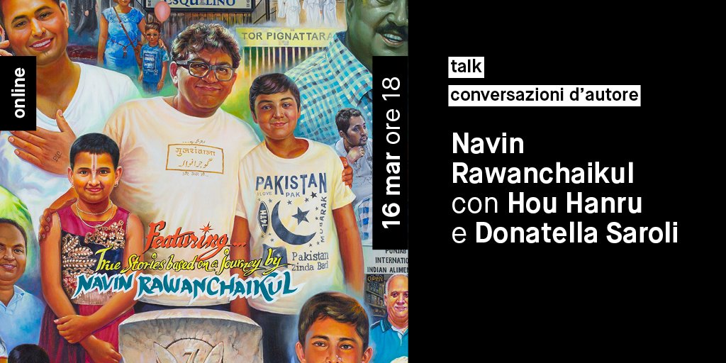 Museo_MAXXI's tweet image. Con #ciaodaRoma, #NavinRawanchaikul offre una testimonianza degli incontri con le comunità dell’Asia meridionale trasferitesi in Italia a partire dagli anni Novanta. La racconta in conversazione con #HouHanru e #DonatellaSaroli. Segui la diretta online su maxxi.art