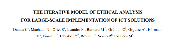 📢 New <a href="/PharaonProject/">Pharaon Project</a> scientific article published! 🧾

It presents a model + the methodology to understand and define the ethical management of the large-scale implementation of ICT solutions for Active and Healthy Ageing based on project experience.

👉 tmj.unisa.it/journal/vol23/…