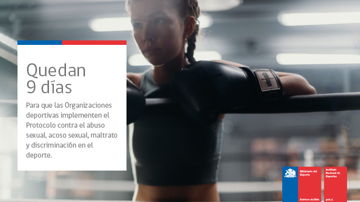 MindepChile's tweet photo. Implementar el Protocolo para la prevención y sanción del abuso sexual, acoso sexual, discriminación y maltrato en el deporte es obligatorio para toda organización deportiva. No te quedes fuera y #CuidemosNuestroDeporte 💪

Más información en https://t.co/keUltkvPMA https://t.co/DqQkJFcqdg