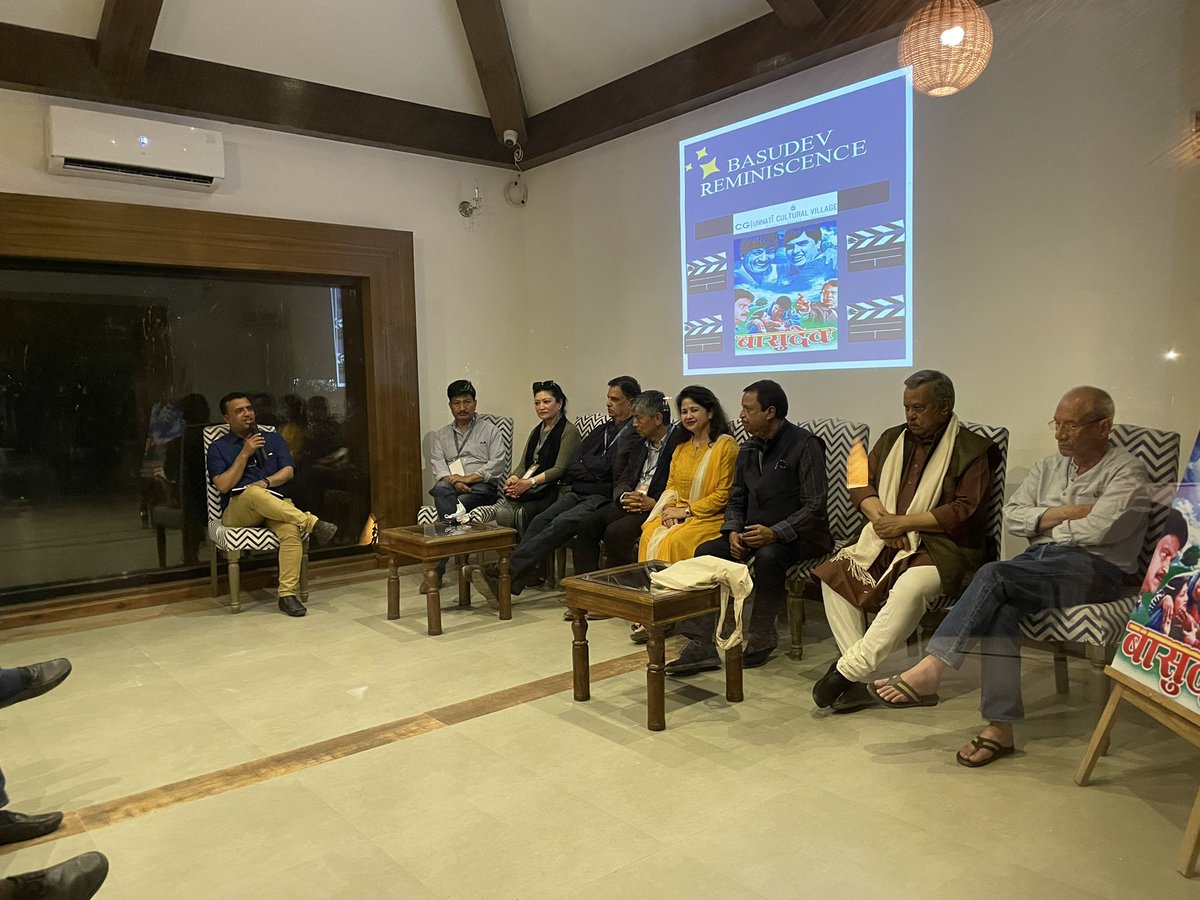 BeingNirvana's tweet image. #Basudev #Nostalgia at Unnati Cultural Village with @BinodKChaudhary